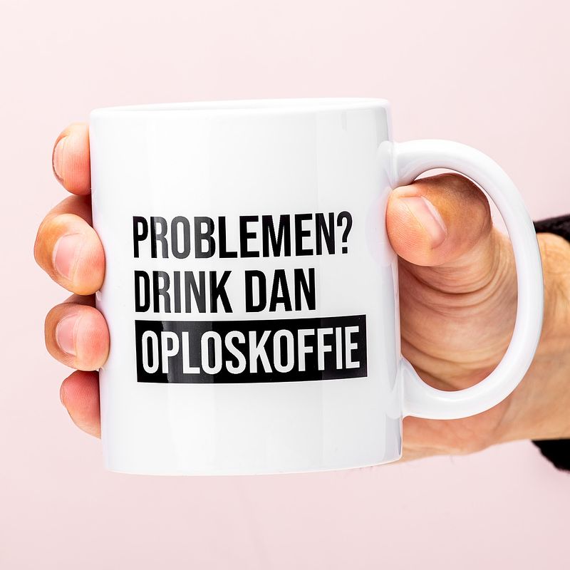 Foto van Oploskoffie mok