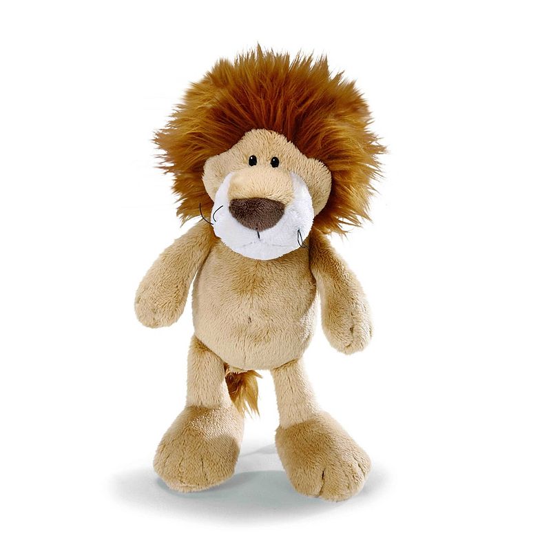 Foto van Nici leeuw pluche knuffel - bruin - 25 cm - knuffeldier