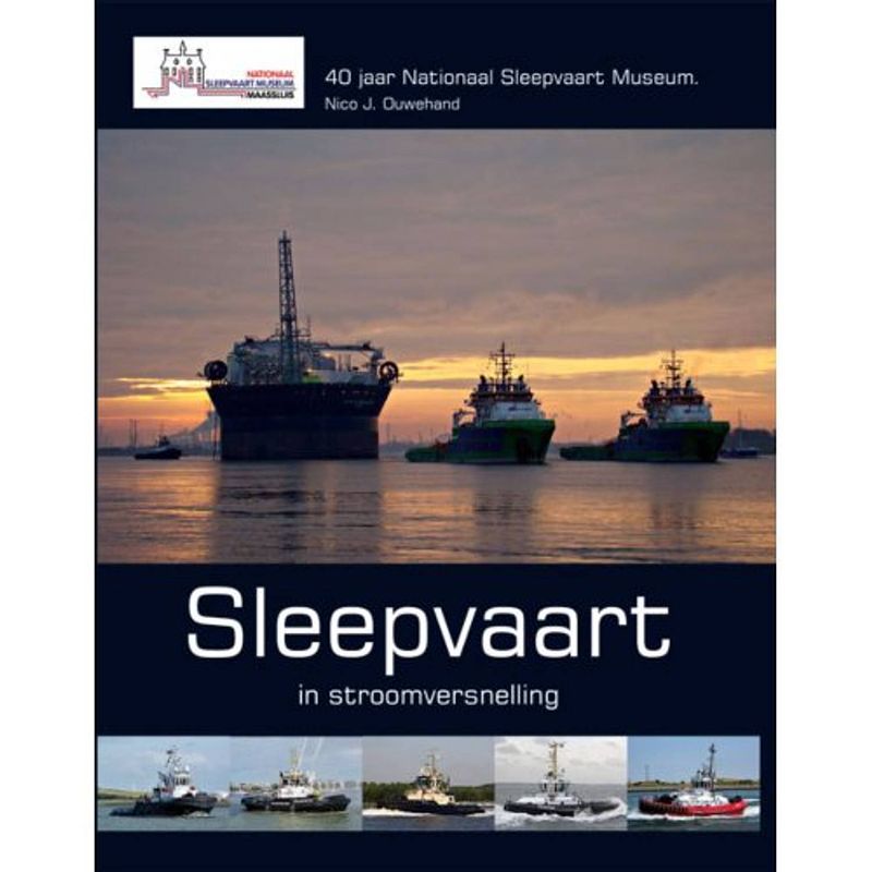 Foto van Sleepvaart in stroomversnelling