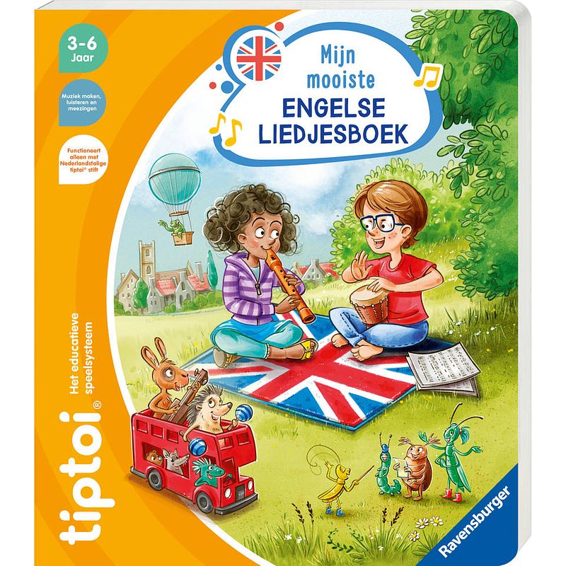 Foto van Ravensburger tiptoi uitbreiding mijn mooiste engelse liedjesboek