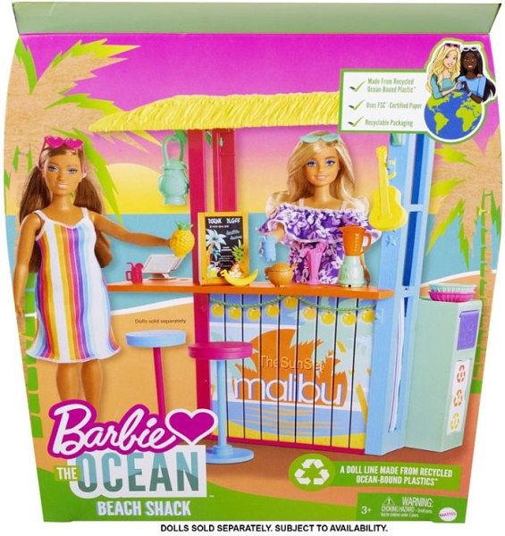 Foto van Barbie strandhut