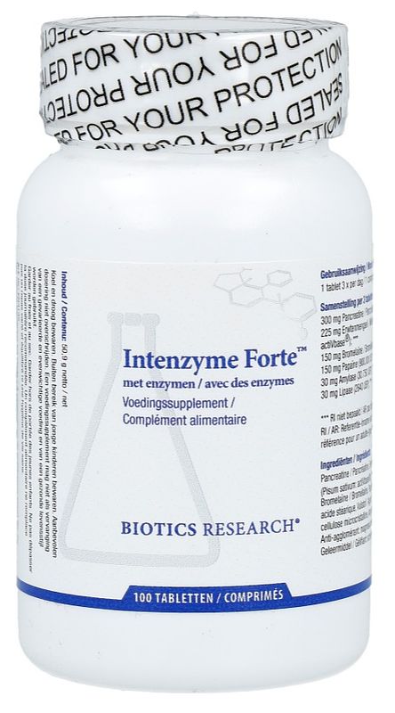 Foto van Biotics intenzyme forte tabletten