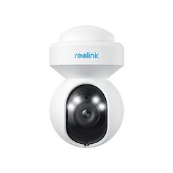 Foto van Reolink e-serie e560 4k uhd ptz wi-fi 6 camera met spotlight, 3x optische zoom, automatisch volgen ip-camera wit