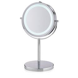 Foto van Kela - spiegel met verlichting, draaibaar, ø 13 cm - kela tio