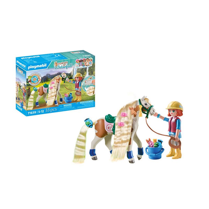 Foto van Playmobil horses of waterfall ellie met paard 71639