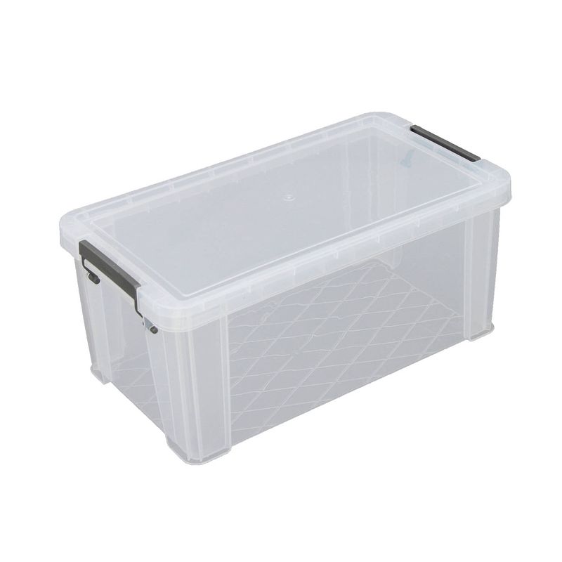 Foto van Allstore opbergbox - 7,5 liter - transparant - 25 x 19 x 16 cm - opbergbox