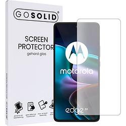Foto van Go solid! screenprotector voor motorola edge 30 gehard glas