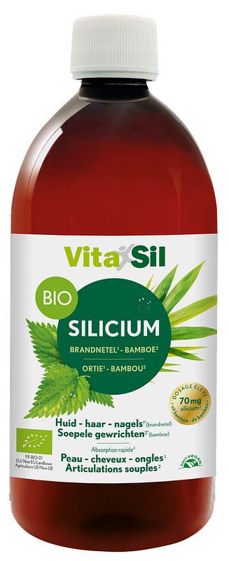 Foto van Vitasil bio silicium huid haar & nagels