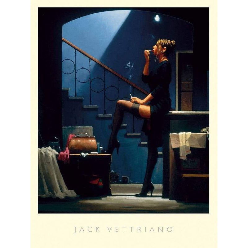 Foto van Jack vettriano - dance for money kunstdruk 60x80cm