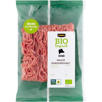 Foto van Jumbo biologisch mager rundergehakt 250g