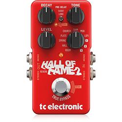 Foto van Tc electronic hall of fame 2 reverb effectpedaal