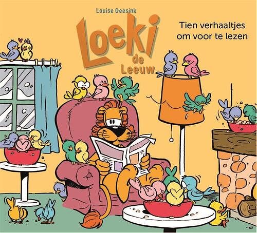 Foto van Loeki de leeuw - tien verhaaltjes om voor te lezen - louise geesink - hardcover (9789047862130)