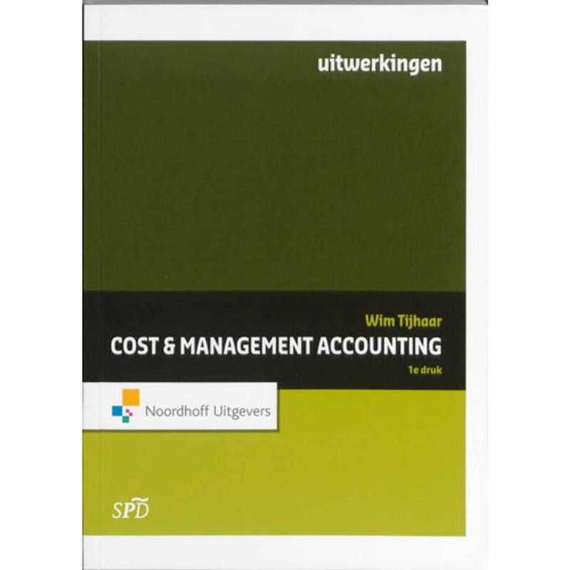 Foto van Cost & management accounting