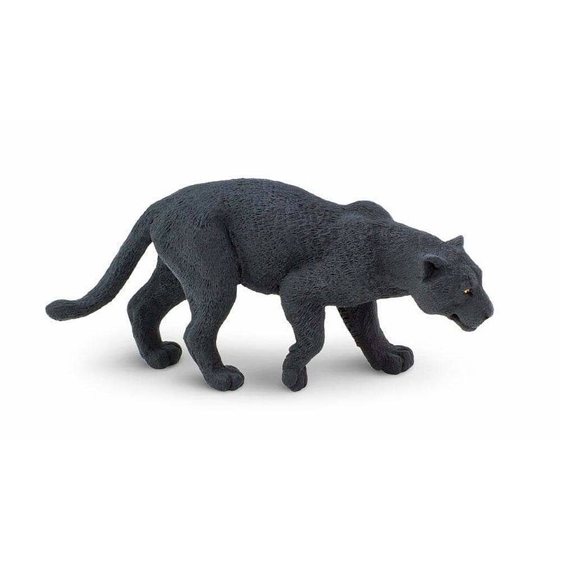 Foto van Safari wilde dieren zwarte jaguar junior 10,25 cm zwart