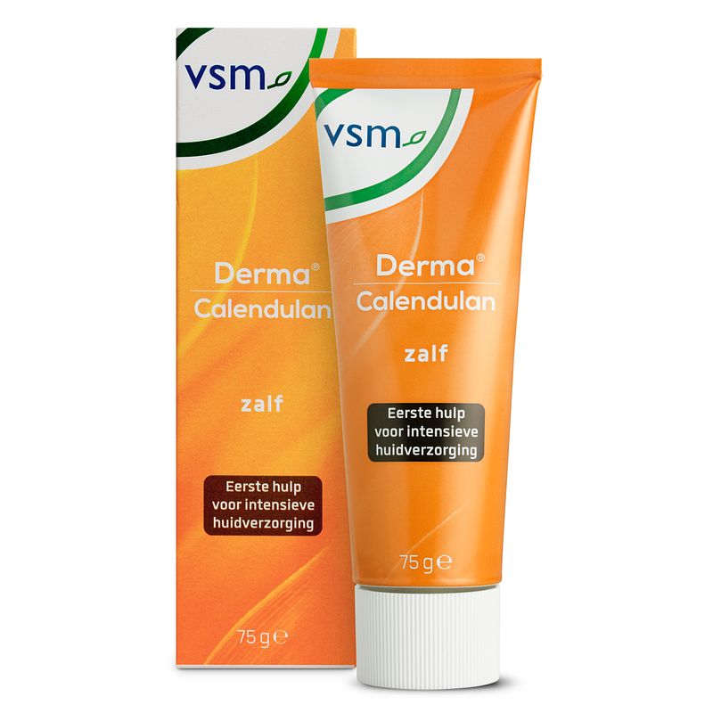 Foto van Vsm derma calendulan eerste hulp zalf 75gr