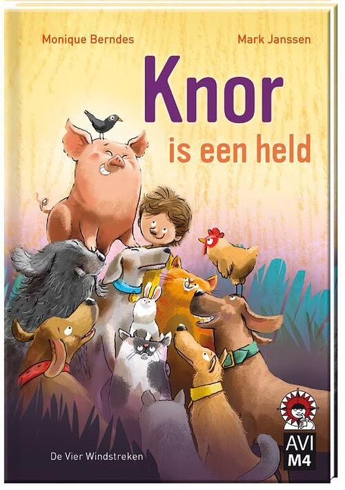 Foto van Knor is een held - monique berndes - hardcover (9789051163704)