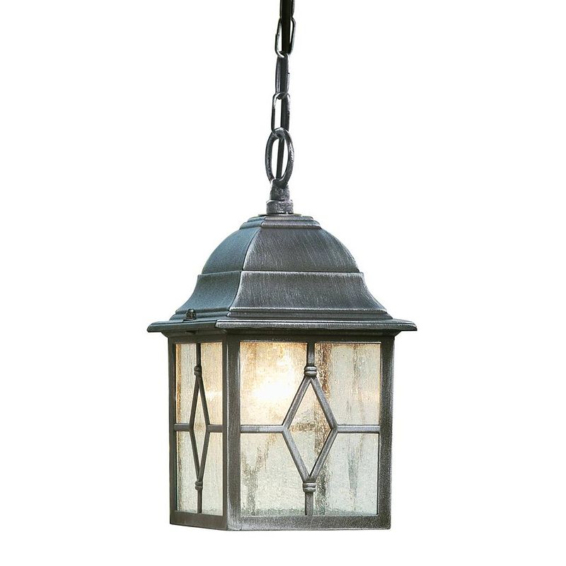 Foto van Landelijke hanglamp - bussandri exclusive - metaal - landelijk - e27 - l: 15cm - voor buiten - woonkamer - eetkamer -