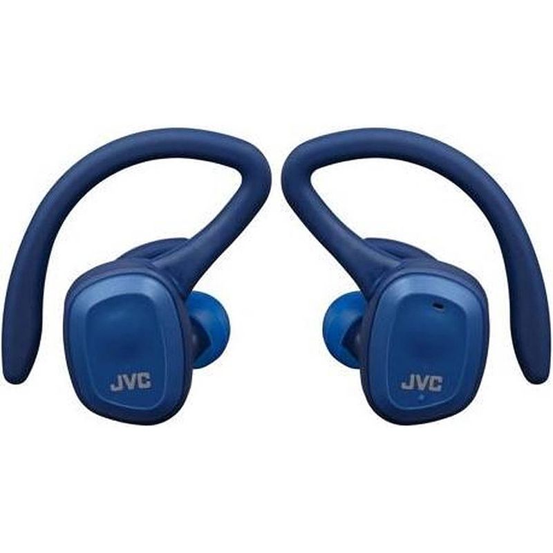 Foto van Jvc ha-et45t - volledig draadloze sport oordopjes - blauw