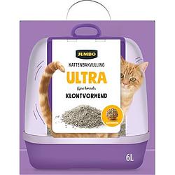 Foto van Jumbo kattenbakvulling ultra klontvormend 6l