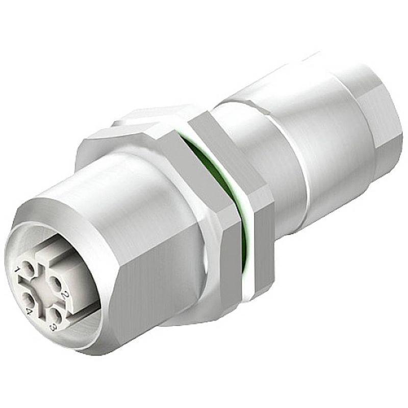 Foto van Weidmüller 2664780000 sensor/actuator connector m12 aantal polen: 4 bus 1 stuk(s)