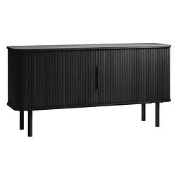 Foto van Giga living - dressoir cavo zwart eiken 160cm