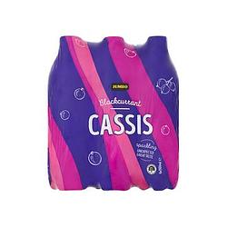 Foto van Jumbo zwarte bessen cassis 6 x 500ml