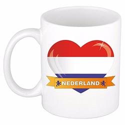 Foto van Hartje nederland mok / beker 300 ml