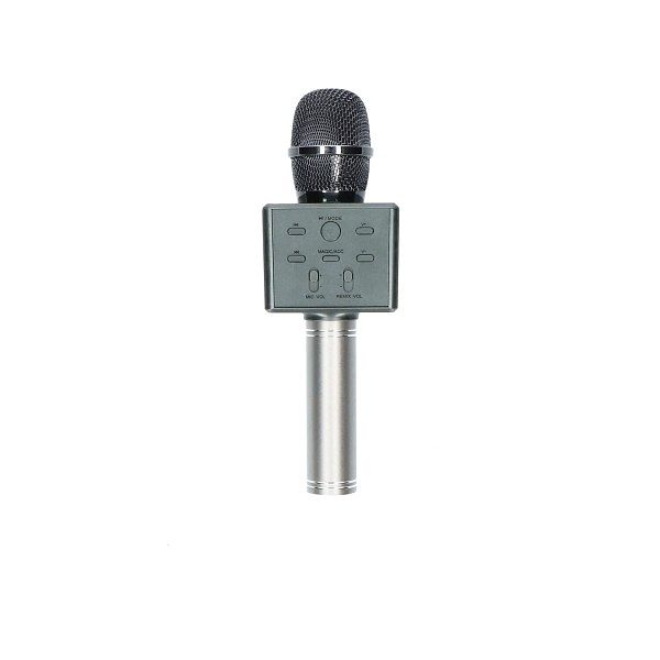 Foto van Microfoon karaoke zwart bluetooth usb