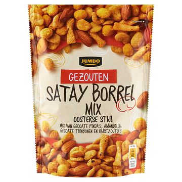 Foto van Jumbo gezouten satay borrel mix 150g