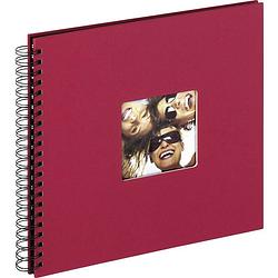 Foto van Walther+ design sa-110-r ringbandalbum (b x h) 30 cm x 30 cm rood 50 bladzijden