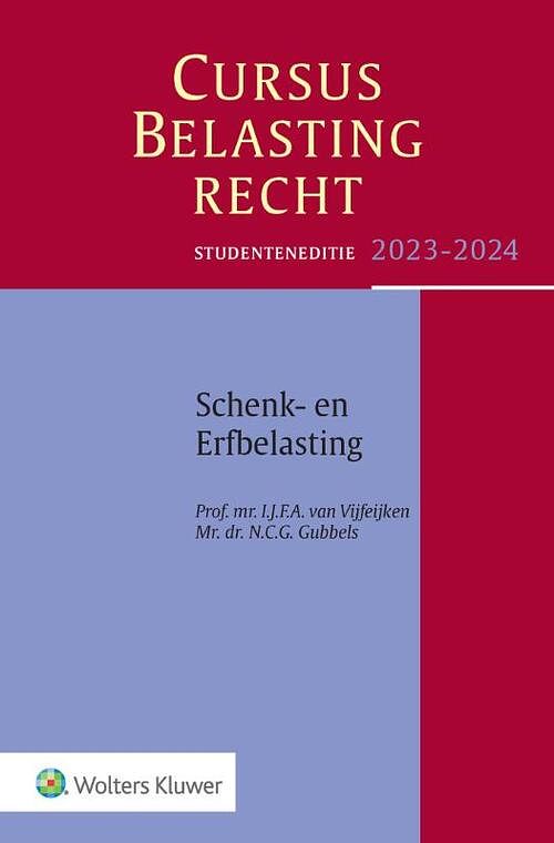 Foto van Studenteneditie cursus belastingrecht schenk- en erfbelasting 2023-2024 - paperback (9789013171877)