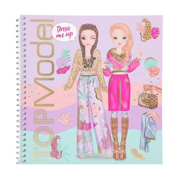 Foto van Topmodel dress me up stickerboek urban jungle