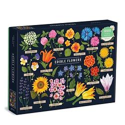 Foto van Edible flowers 1000 piece puzzle - puzzel;puzzel (9780735369078)