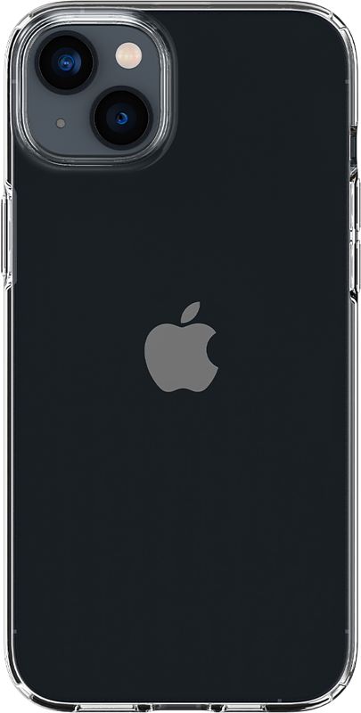 Foto van Spigen liquid crystal apple iphone 14 pro back cover transparant