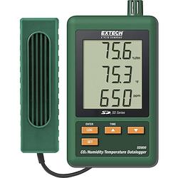 Foto van Extech sd800 multidatalogger te meten grootheid: temperatuur, koolstofdioxide, vochtigheid 0 tot 50 °c 10 tot 90 % hrel