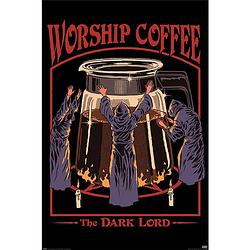 Foto van Pyramid steven rhodes worship coffee poster 61x91,5cm
