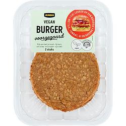 Foto van Jumbo lekker veggie hamburger vegan 200g