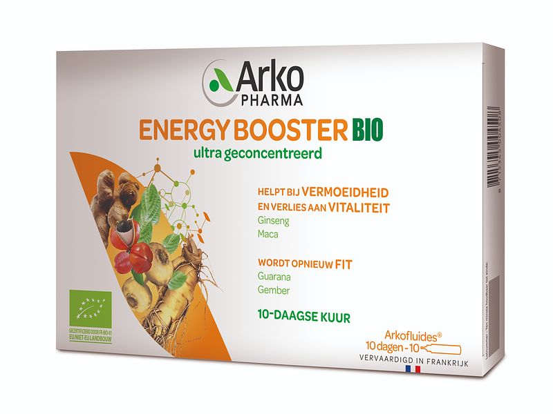 Foto van Arkopharma energy booster bio drinkampullen