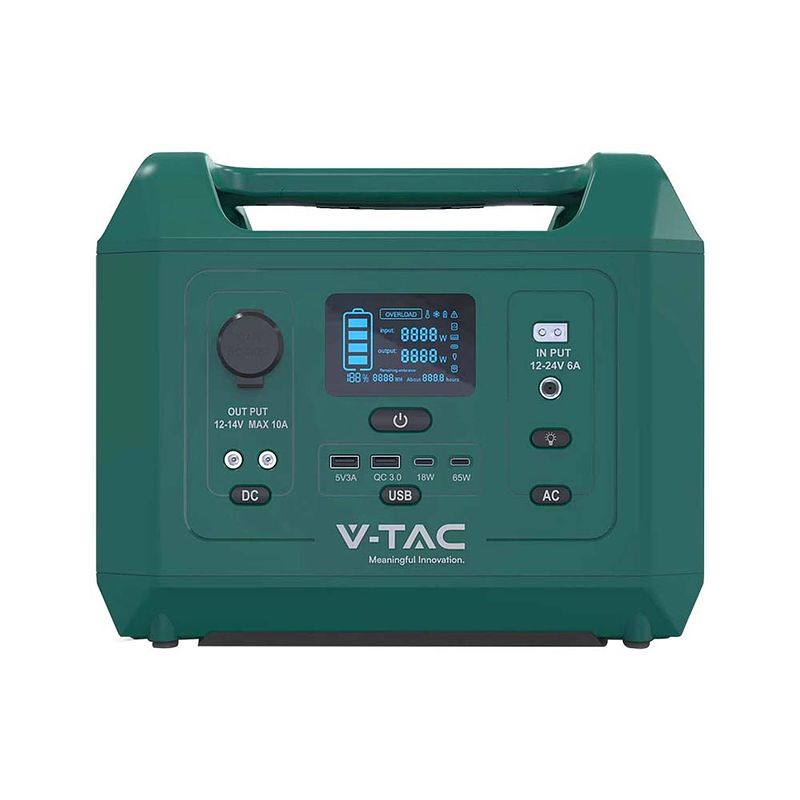 Foto van V-tac vt-303n-eu draagbare krachtstations - krachtstation - 300w