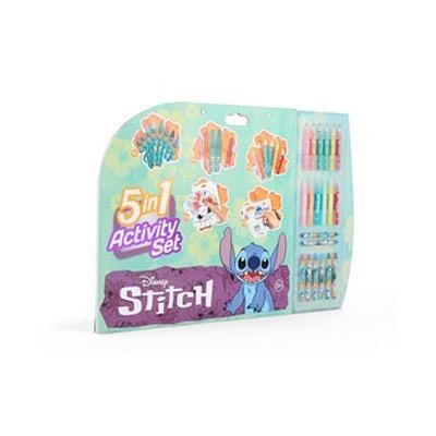 Foto van Stitch 5 in 1 kleurboek activiteiten set