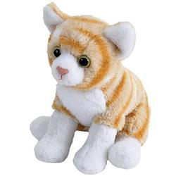 Foto van Wild republic knuffelkat tabby junior 13 cm pluche oranje