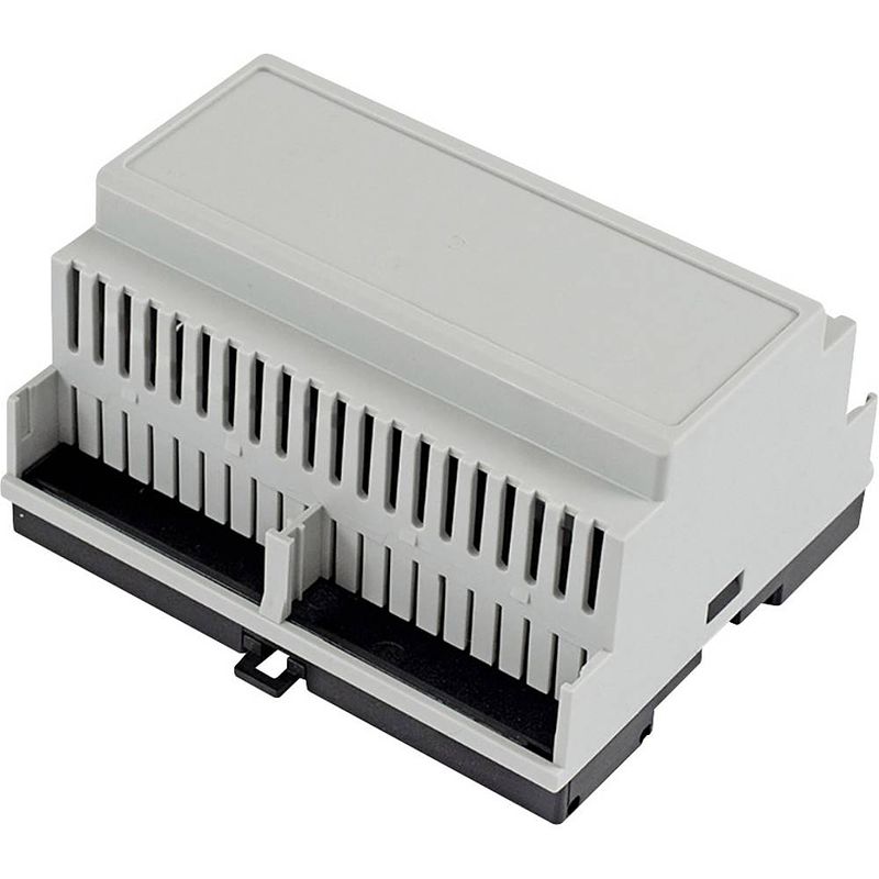 Foto van Hammond electronics hammond electronics din-rail-behuizing 90 x 105 x 58 polycarbonaat lichtgrijs 1 stuk(s)