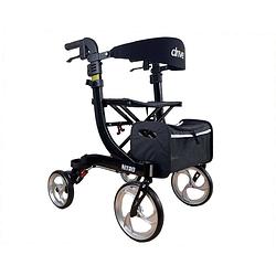 Foto van Rollator nitro - zwart - medium (1,60m tot 1,80m)