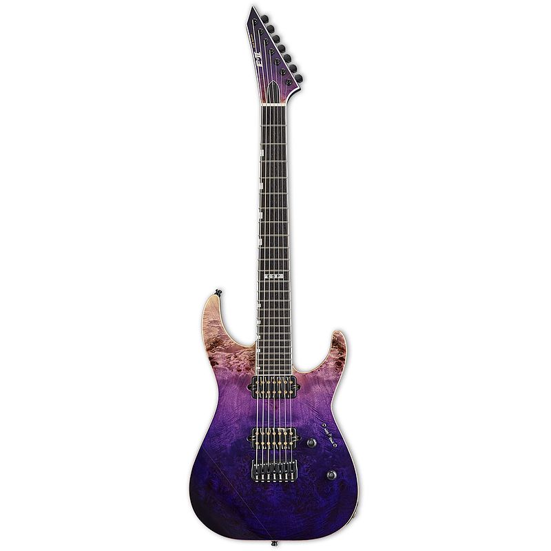 Foto van Esp e-ii m-ii-7 nt hipshot purple natural fade met koffer