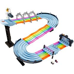 Foto van Hot wheels lanceerbaan mario kart junior 2,43 meter blauw