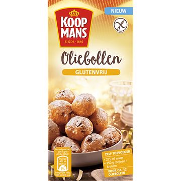 Foto van Koopmans oliebollen glutenvrij bakmix 250g bij jumbo