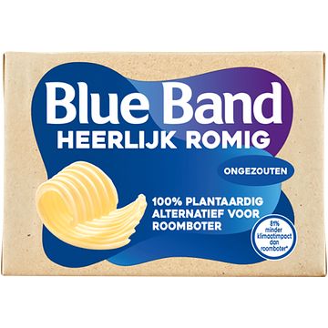 Foto van Blue band 100% plantaardige variatie op roomboter 250g bij jumbo