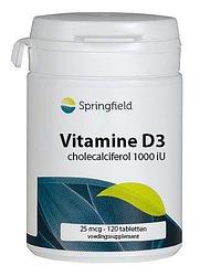 Foto van Springfield vitamine d3 1000iu 120tb