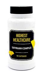 Foto van Highest healthcare saffraan complex capsules