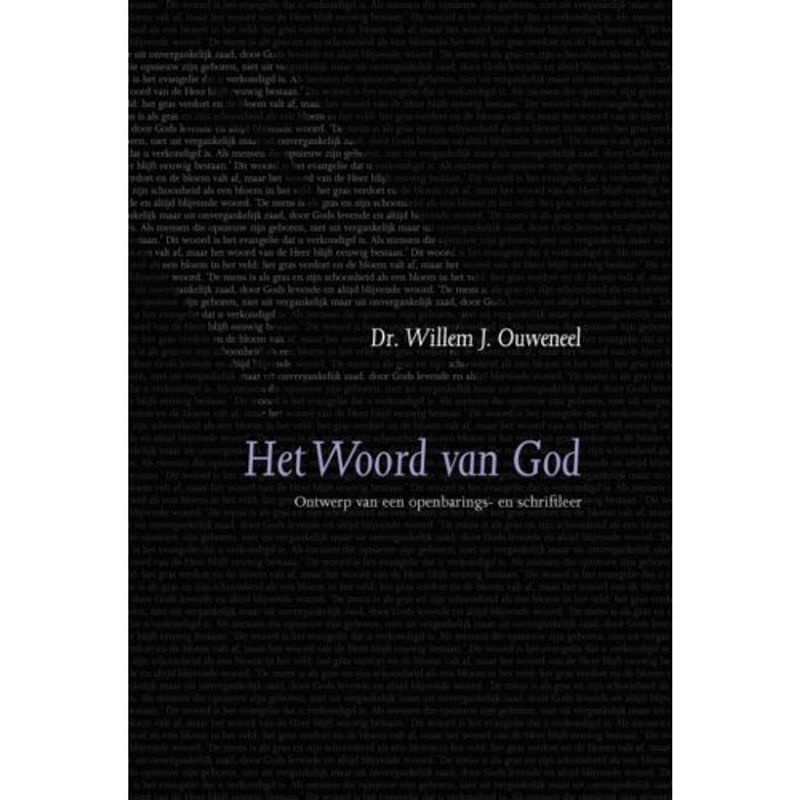 Foto van Het woord van god - evangelisch-dogmatische reeks